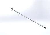 Horizontal Brace 2.5M RAL — part 105_COLOR