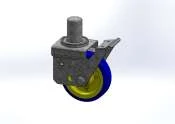125 mm (5-Inch) Scaffold Caster