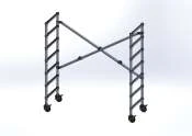 7 Rung Folding Without Trapdoor Platforms — part 9490-01