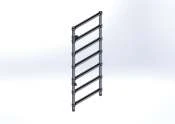 7 Rung Single-Width Folding Frame — part 9491-06