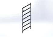 7 Rung Single-Width Folding Frame — part 9491