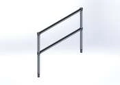 Double-Width Guardrail Frame — part 9677