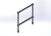 Single-Width Guardrail Frame — part 9823