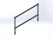 Double-Width Guardrail Frame — part 9843