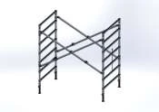 7 Rung Double-Width 2.0M Assembly — part 9916